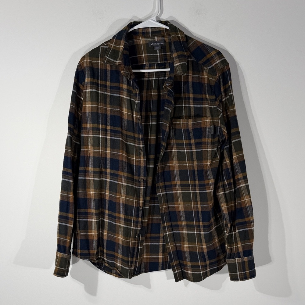 Eddie Bauer Multicolor Plaid Shirt